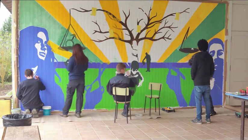 Mural Ilundain,. Ilundain